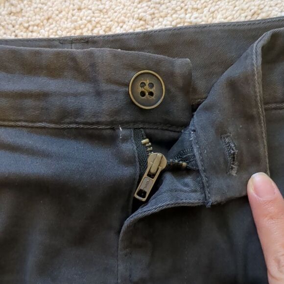 Old Navy Gray Denim Skirt Size 14 - Picture 4 of 8